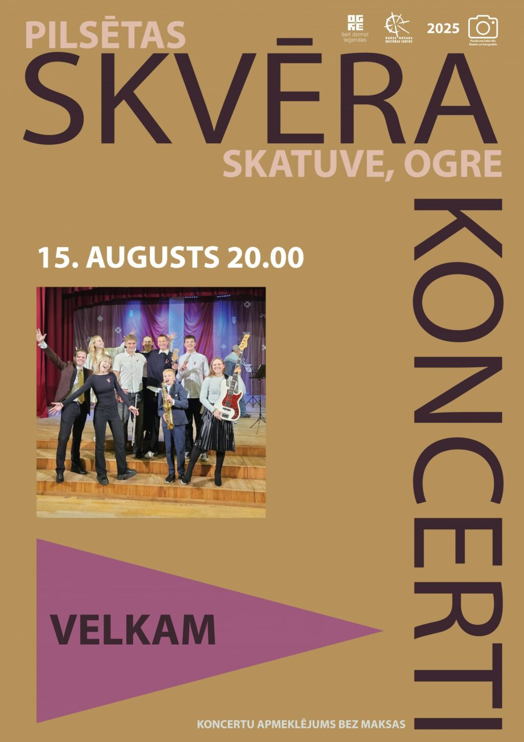 SKVĒRA KONCERTI | VELKAM