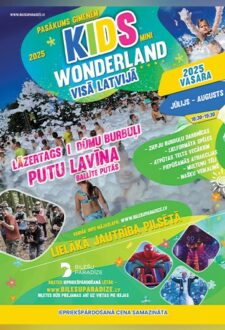 KIDS WONDERLAND – izklaides pasākums bērniem un ģimenēm