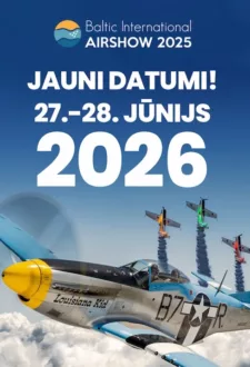 Baltic International Airshow 2025 (pārcelts no 05. un 06.07.2025)