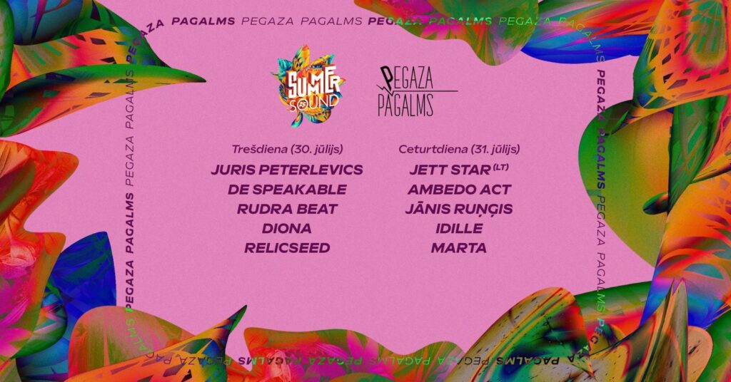 Summer Sound PRIEKŠ-SPĒLE Pegaza Pagalmā