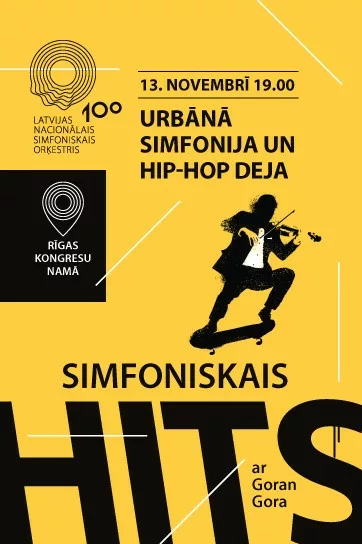 SIMFONISKAIS HITS AR GORAN GORA. URBĀNĀ SIMFONIJA UN HIPHOPA DEJA