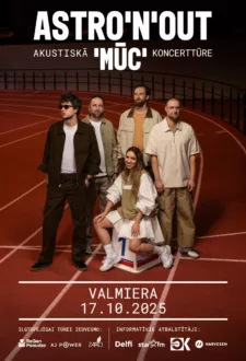 Astro'n'out akustiskā koncerttūre 'Mūc'