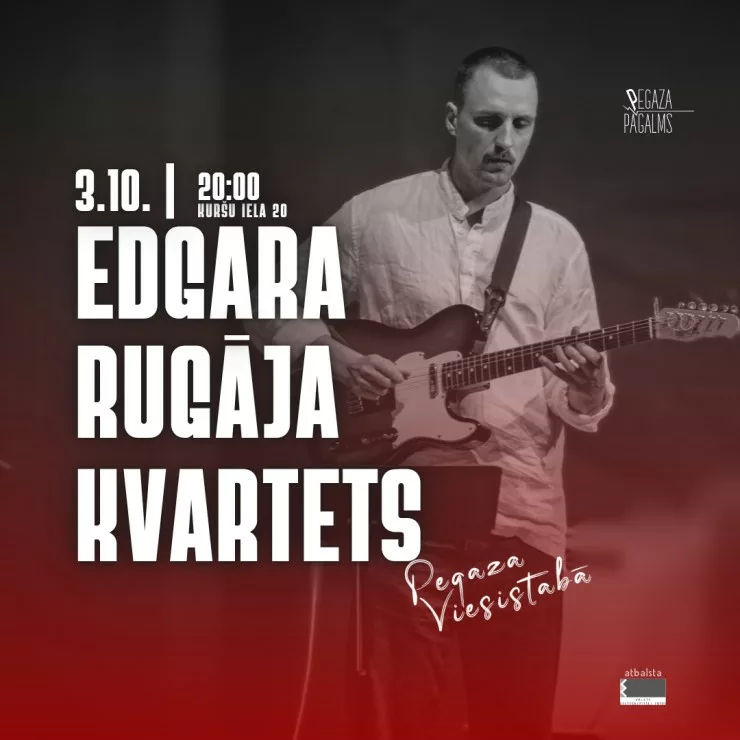 Edgara Rugāja džeza kvartets Pegaza Viesistabā