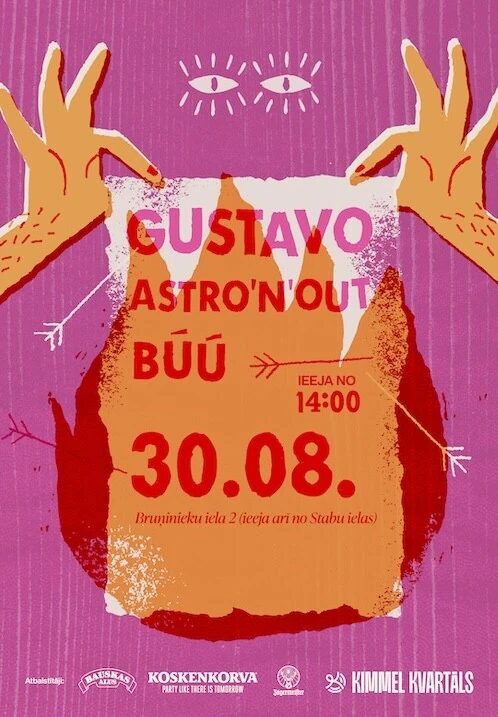Kimmel kvartāla vasaras fināla koncerts. Gustavo, Astronout, Būū