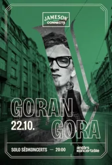 Goran Gora sēdkoncerts Angāra koncertzālē