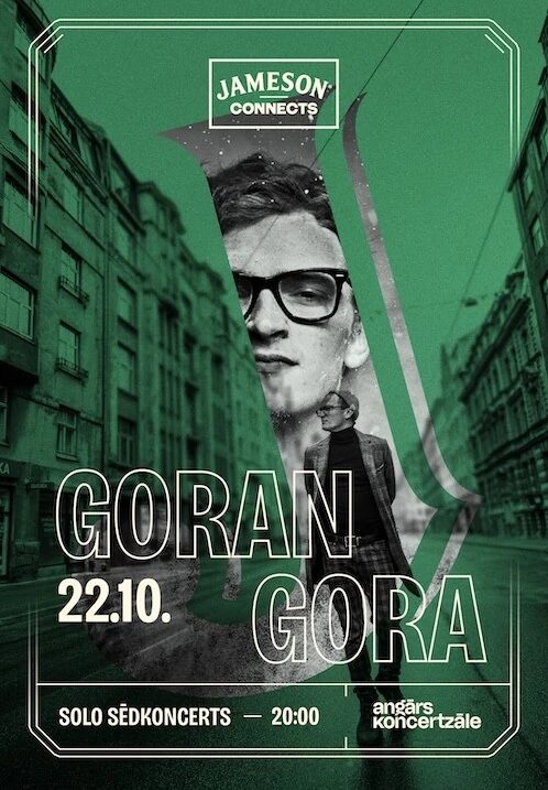 Goran Gora sēdkoncerts Angāra koncertzālē