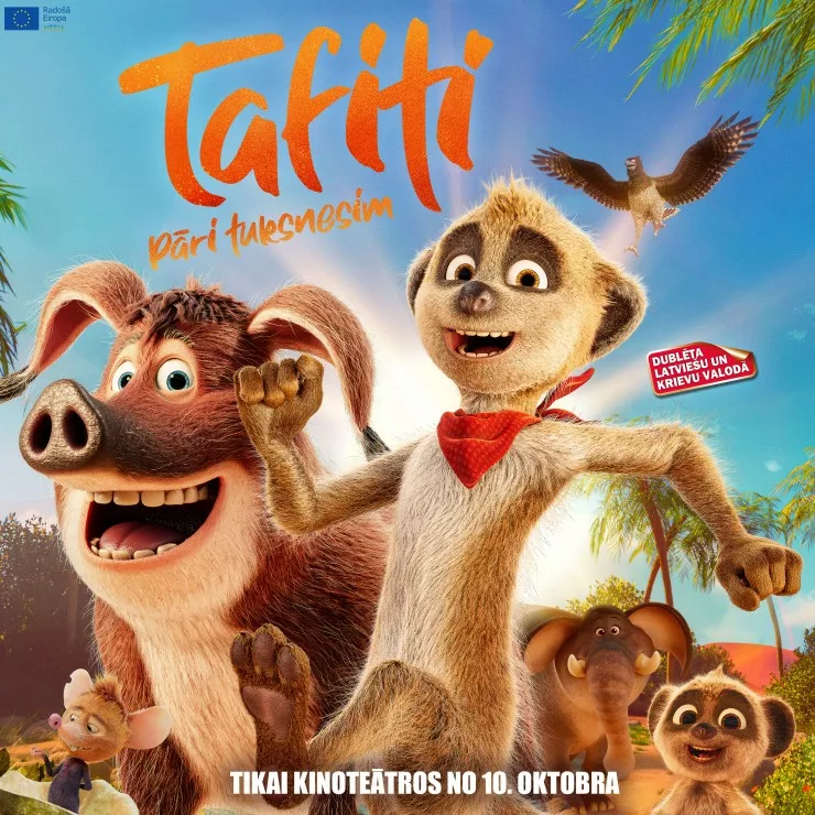 Animācijas filma TAFITI: PĀRI TUKSNESIM