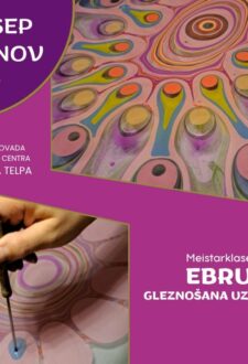 Meistarklase EBRU – GLEZNOŠANA UZ ŪDENS​