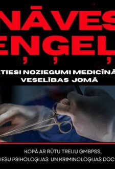 NĀVES EŅĢEĻI | Rūtas Treijas izklaidējoši informatīva lekcijizrāde par noziegumiem medicīnā un veselības jomā