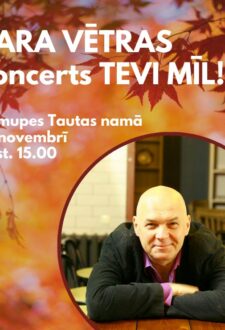Vara Vētras koncerts TEVI MĪL!
