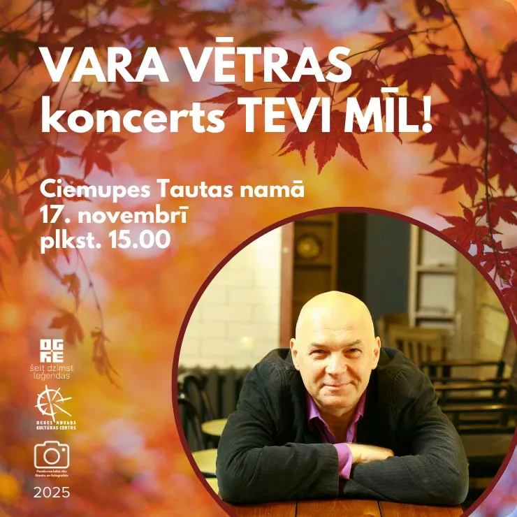 Vara Vētras koncerts TEVI MĪL!