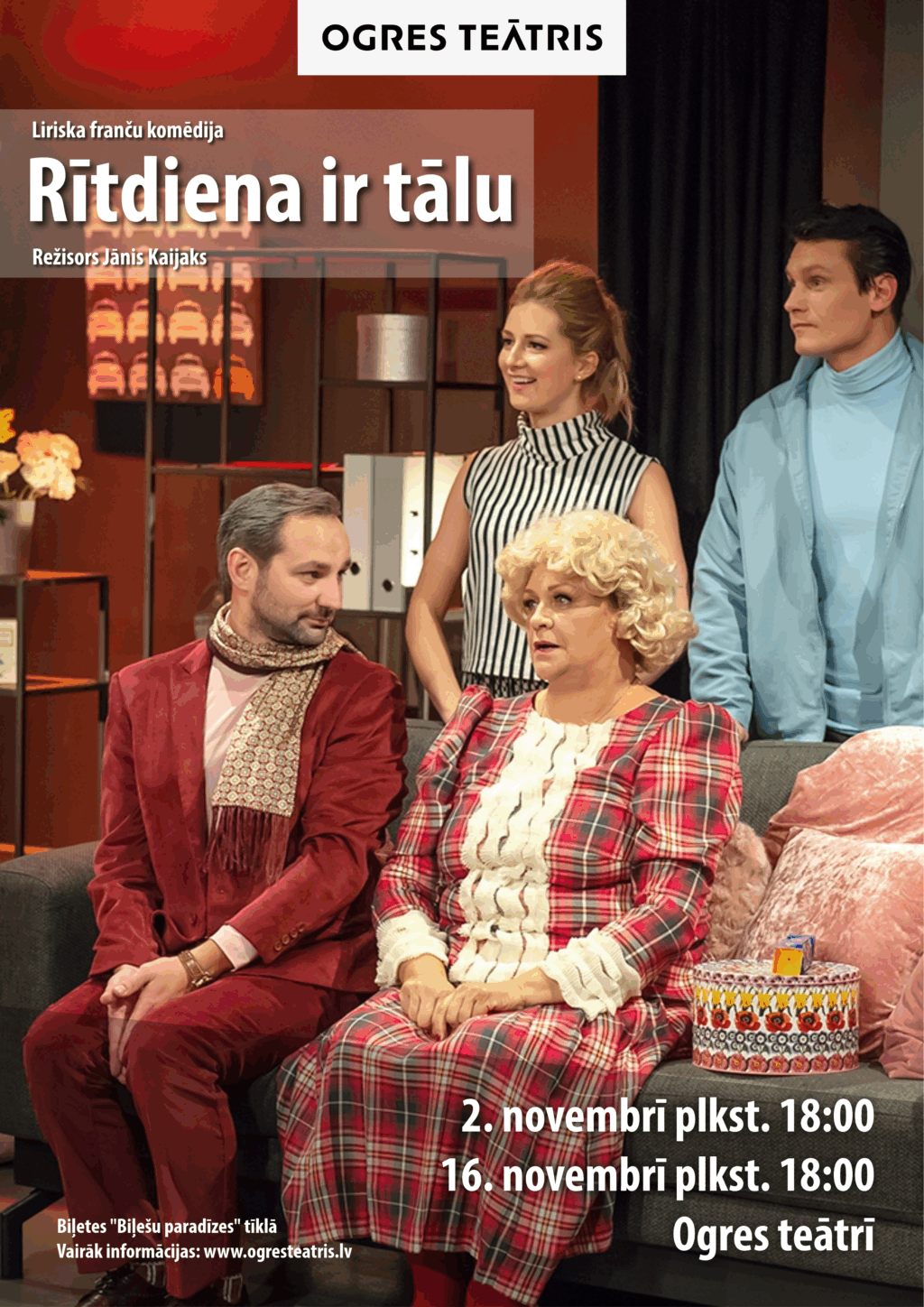 RĪTDIENA IR TĀLU | Liriska franču komēdija