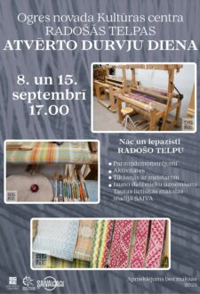 Radošās telpas ATVĒRTO DURVJU DIENA