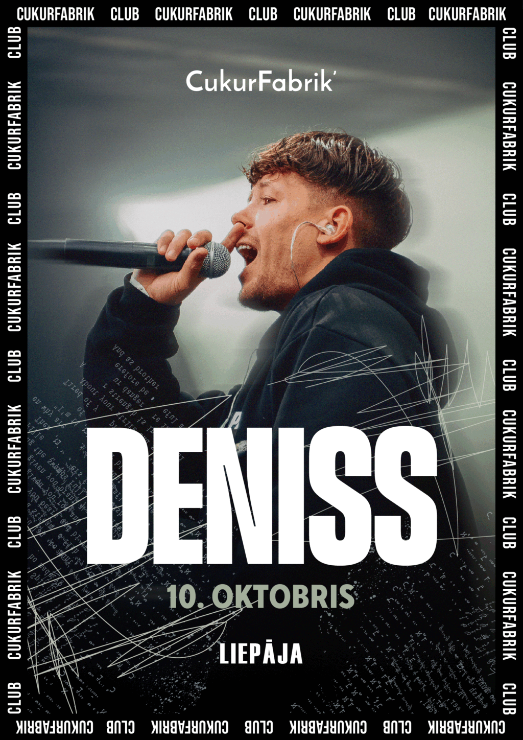 Deniss Stepanovs naktsklubā Cukurfabrik`