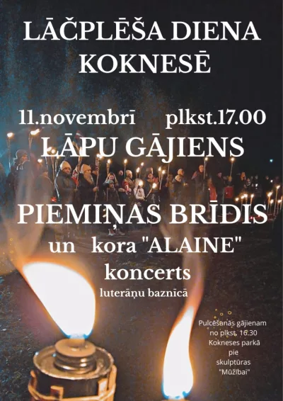 Lāčplēša diena Koknesē