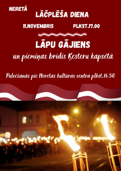 Lāčplēša diena Neretā