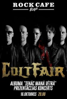 ColtFair | Jaunā albuma prezentācija un koncerts Latvijas 1. Rokkafejnīcā