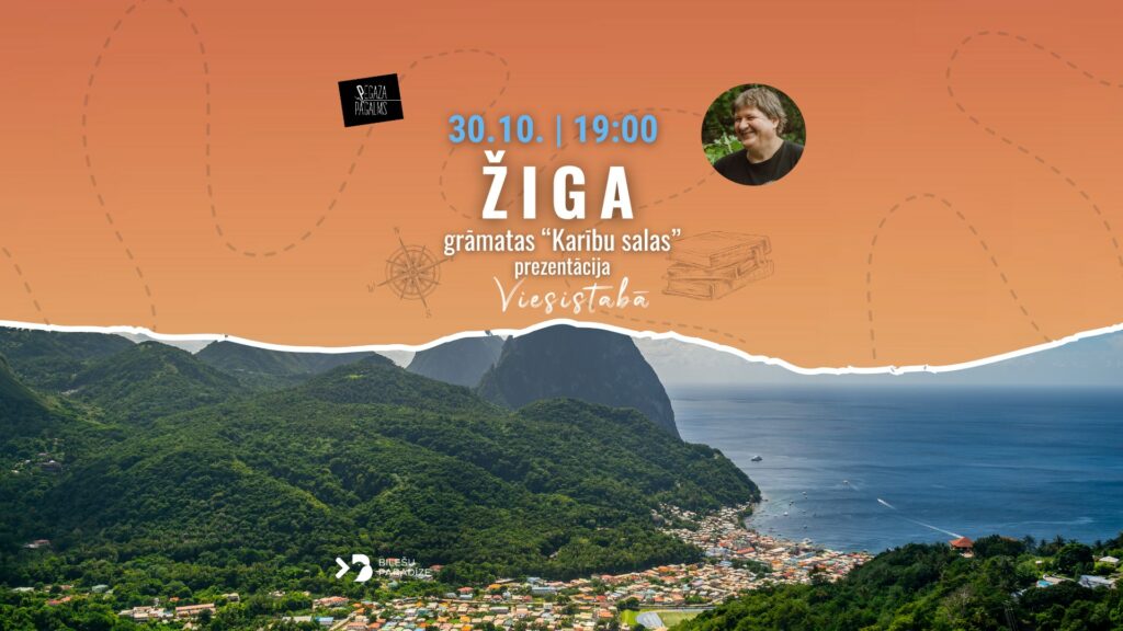 Žiga grāmatas “Karību salas” prezentācija