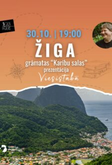 Žiga grāmatas “Karību salas” prezentācija