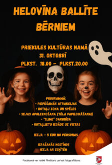 Helovīnu ballīte bērniem