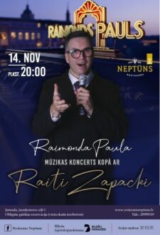 Raimonda Paula mūzikas koncerts kopā ar RAITI ZAPACKI