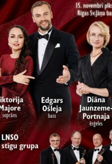 Koncerts sveču gaismā/Edgars Ošleja un Viktorija Majore