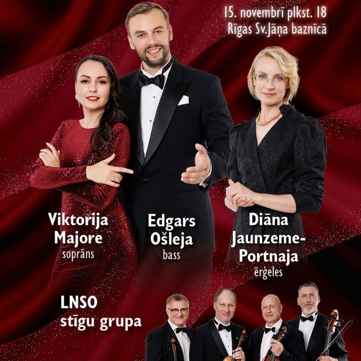 Koncerts sveču gaismā/Edgars Ošleja un Viktorija Majore