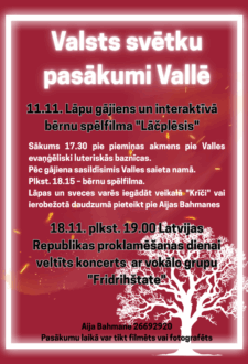 Lāpu gājiens un interaktīva spēlfilma bērniem "Lāčplēsis"