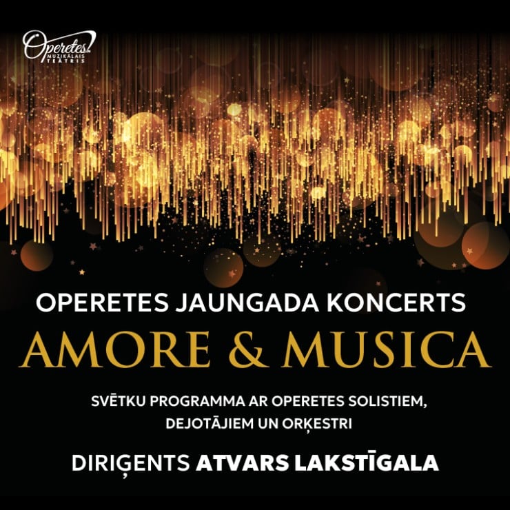 Operetes Jaungada koncerts | AMORE & MUSICA