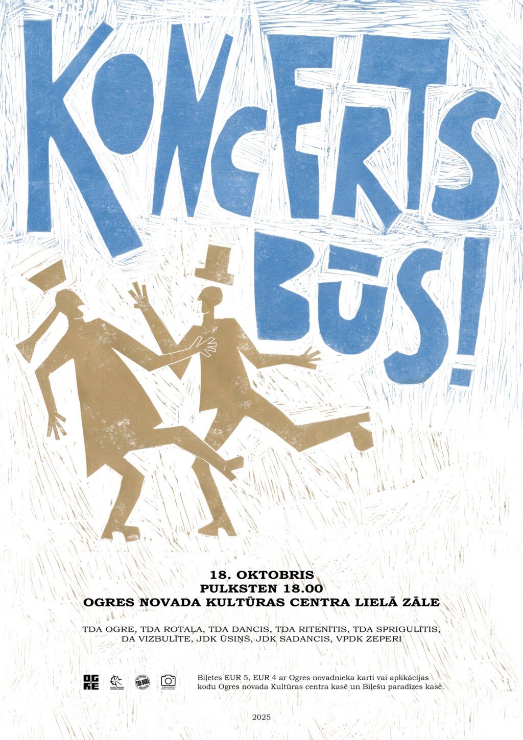 TDA OGRE | KONCERTS BŪS!
