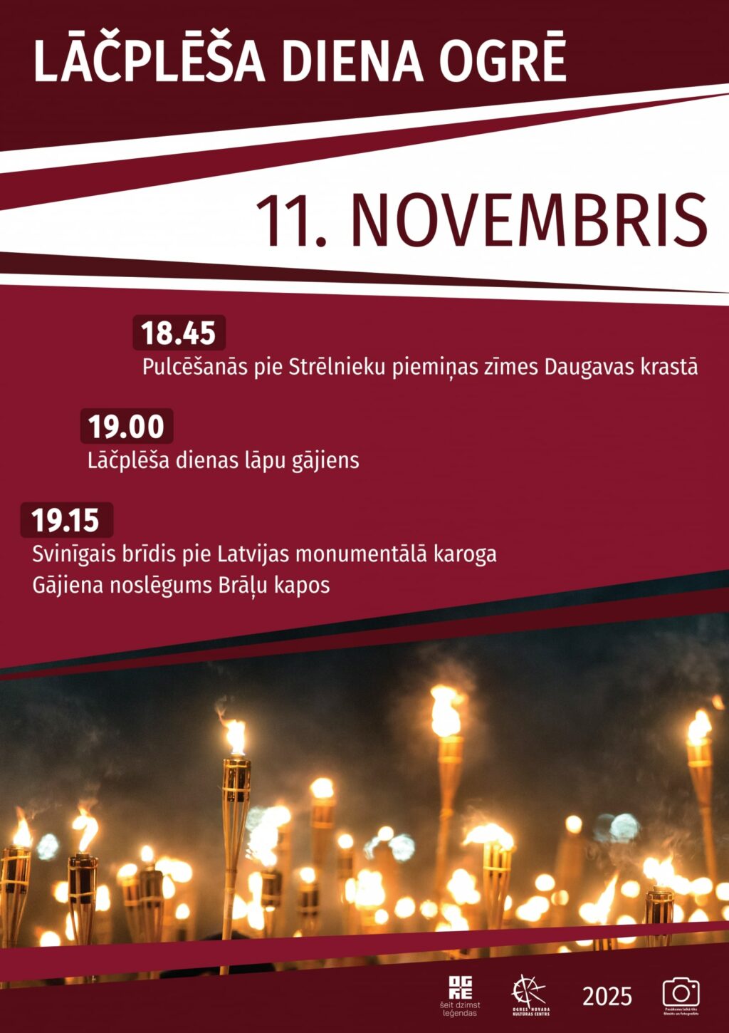LĀČPLĒŠA DIENA OGRĒ 2025
