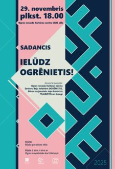 ONKC Senioru deju kolektīva OGRĒNIETIS sadancis IELŪDZ OGRĒNIETIS!