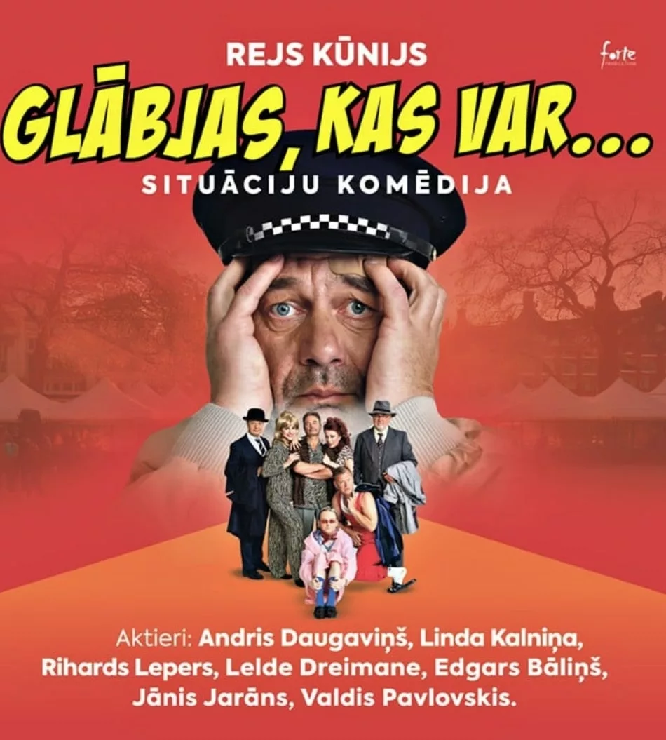 GLĀBJAS, KAS VAR … / Situāciju komēdija