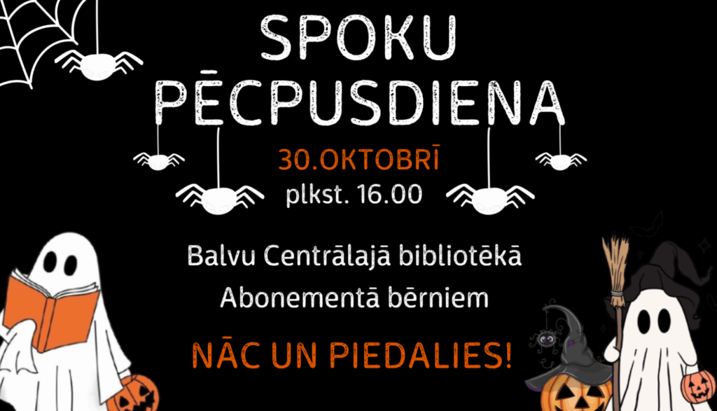 Pasākums ''Spoku pēcpusdiena''