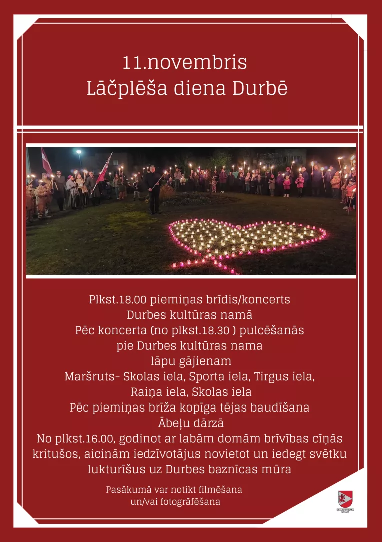 Lāčplēša diena Durbē