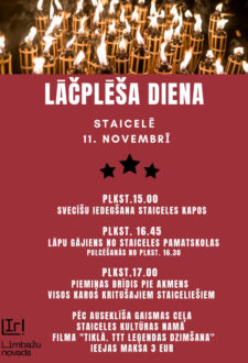 Lāčplēša diena Staicelē
