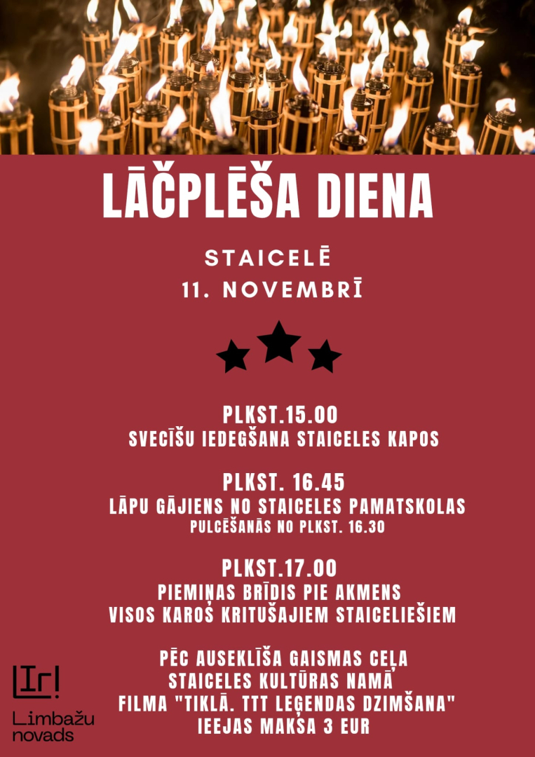 Lāčplēša diena Staicelē