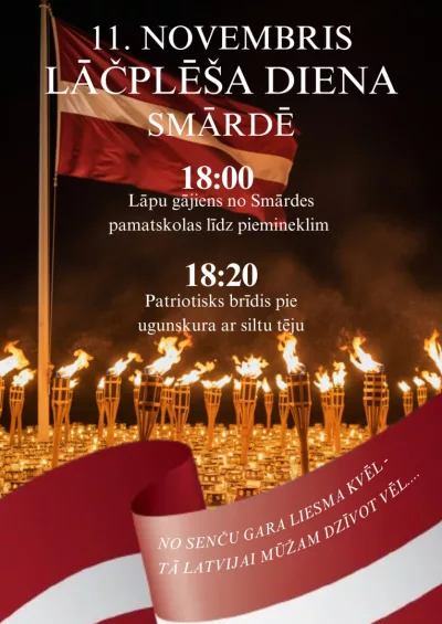 Lāčplēša diena Smārdē
