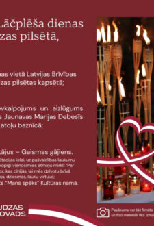 Lāčplēša diena Ludzā | 2025