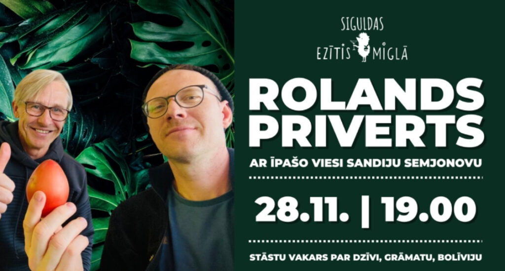 ROLANDS PRIVERTS ar īpašo viesi Sandiju Semjonovu
