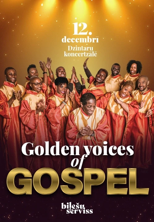 Ziemassvētku koncerts. Golden voices of Gospel