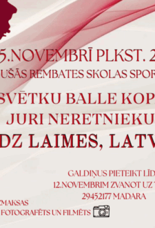 Svētku balle “Daudz laimes, Latvija!” Rembatē