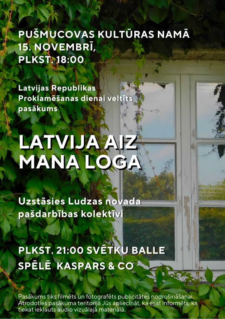 Svētku balle ar Kasparu & Co Pušmucovas KN