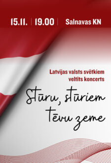 Valsts svētku koncerts “Stūru, stūriem tēvu zeme” Salnavas KN