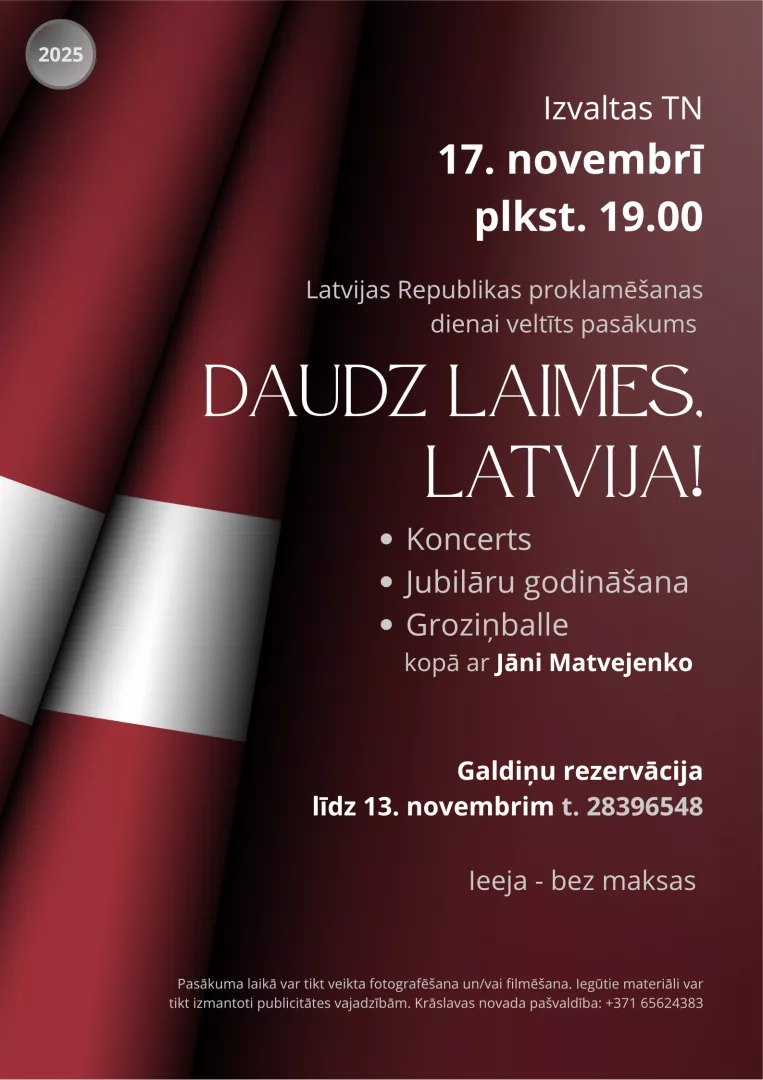 Valsts svētku pasākums Izvaltā