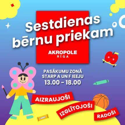 Sestdienas bērnu priekam!