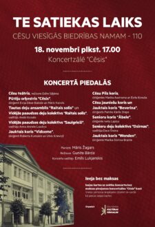 Koncerts “Te satiekas laiks”