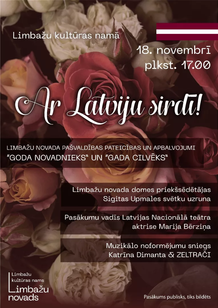 Pasākums – Ar Latviju sirdī!