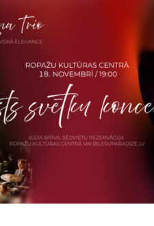 Valsts svētku koncerts Ropažu Kultūras centrā