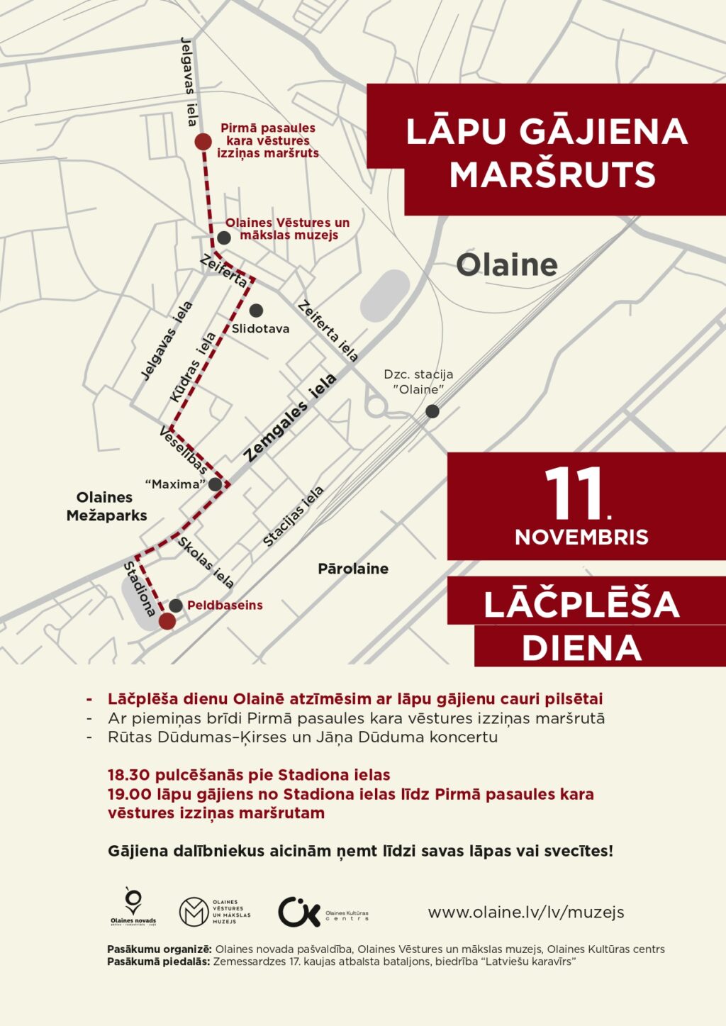 Lāčplēša dienai veltīts pasākums